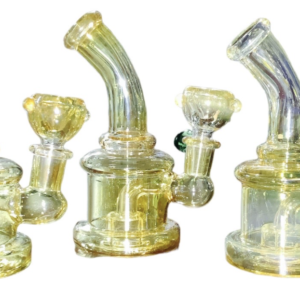 Water pipe 5” gold fume